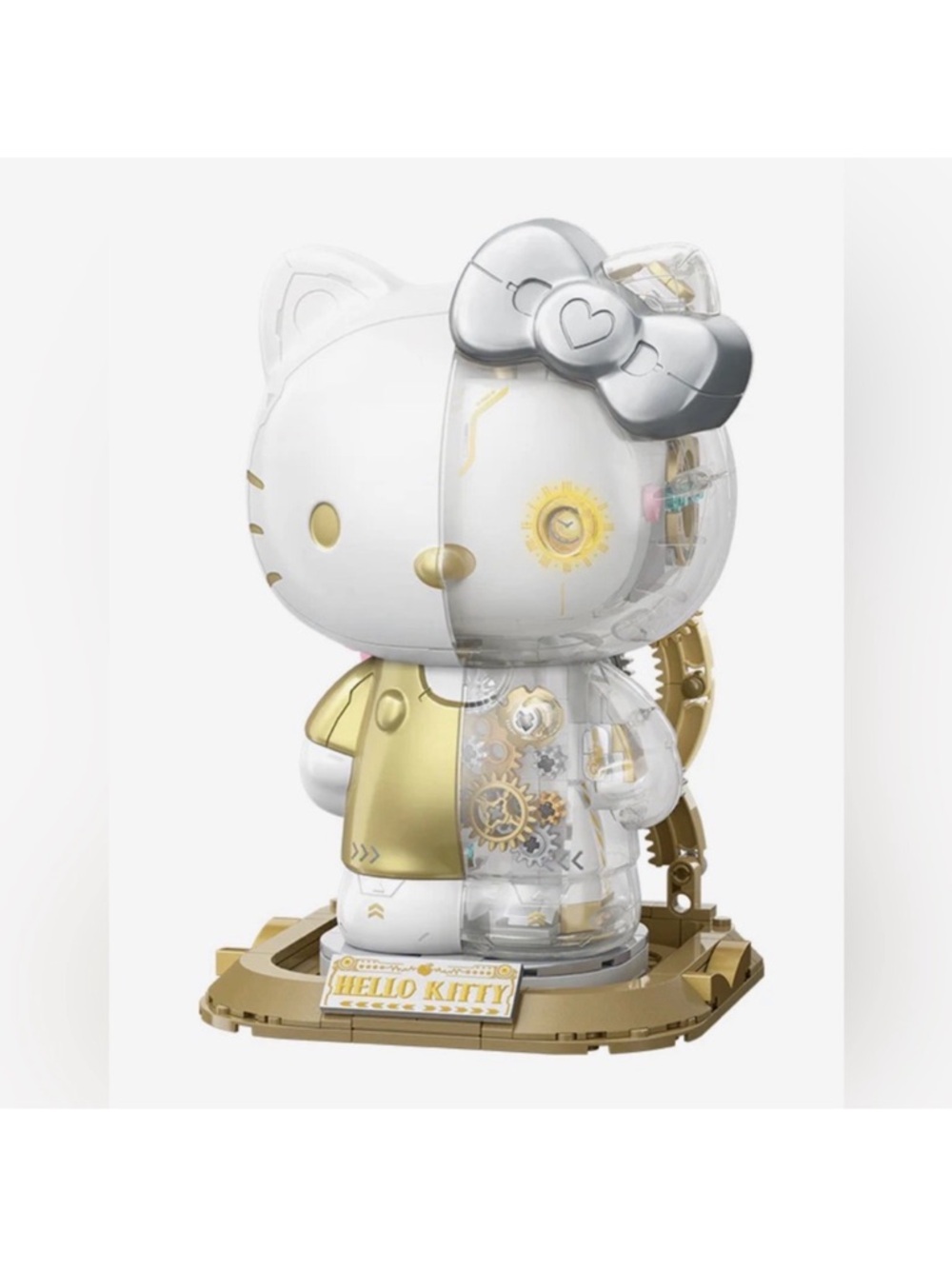 Hello kitty mechanical building set figure NWT 400 pieces